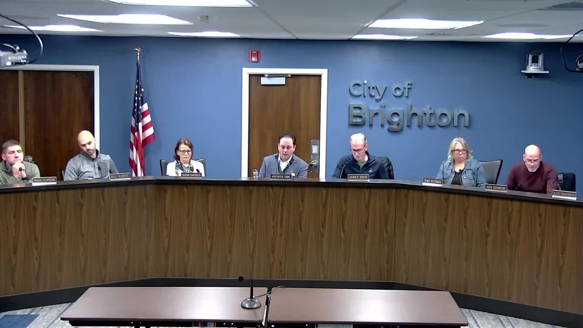 Brighton council debates where to spend renewed streets millage, staff to pre‑engineer multi‑year plan