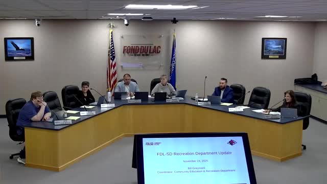 Community & Rec director highlights participation shifts, staffing limits and new programs