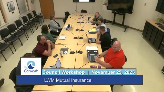 Oshkosh council asks how waiving insurance or sponsoring events affects city exposure; sewer backups and 'no-fault' options discussed