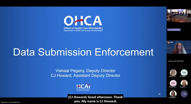 California health board delays vote after heated debate over data‑submission penalties