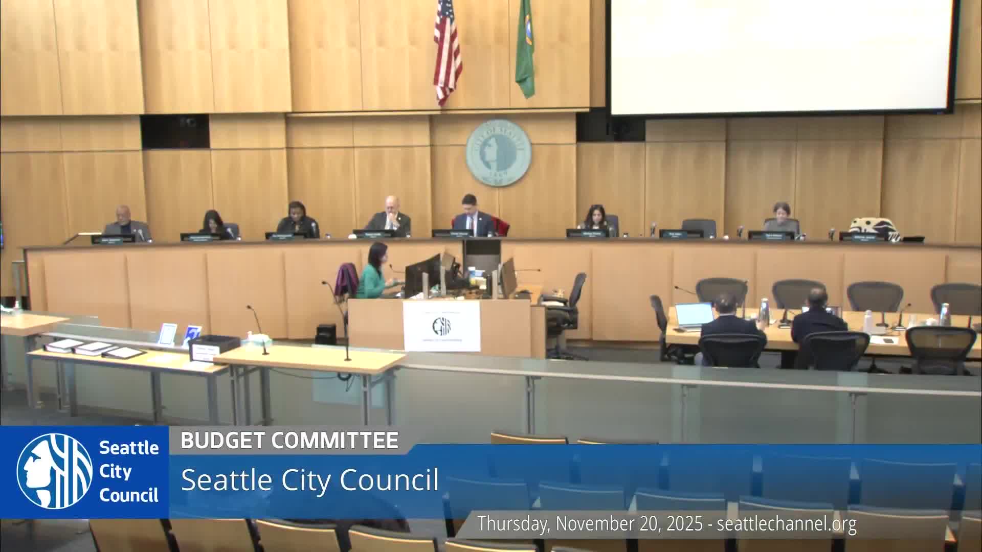 Budget committee unanimously recommends 2026 Seattle budget with investments in housing, safety and transit