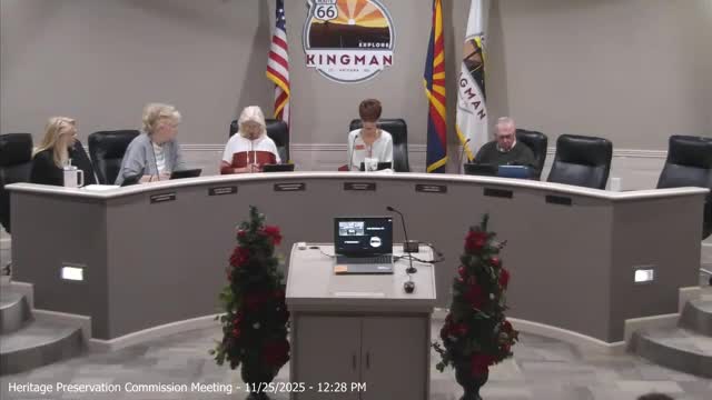 Kingman Main Street wins $10,000 Preserve Route 66 grant; commission welcomes new member