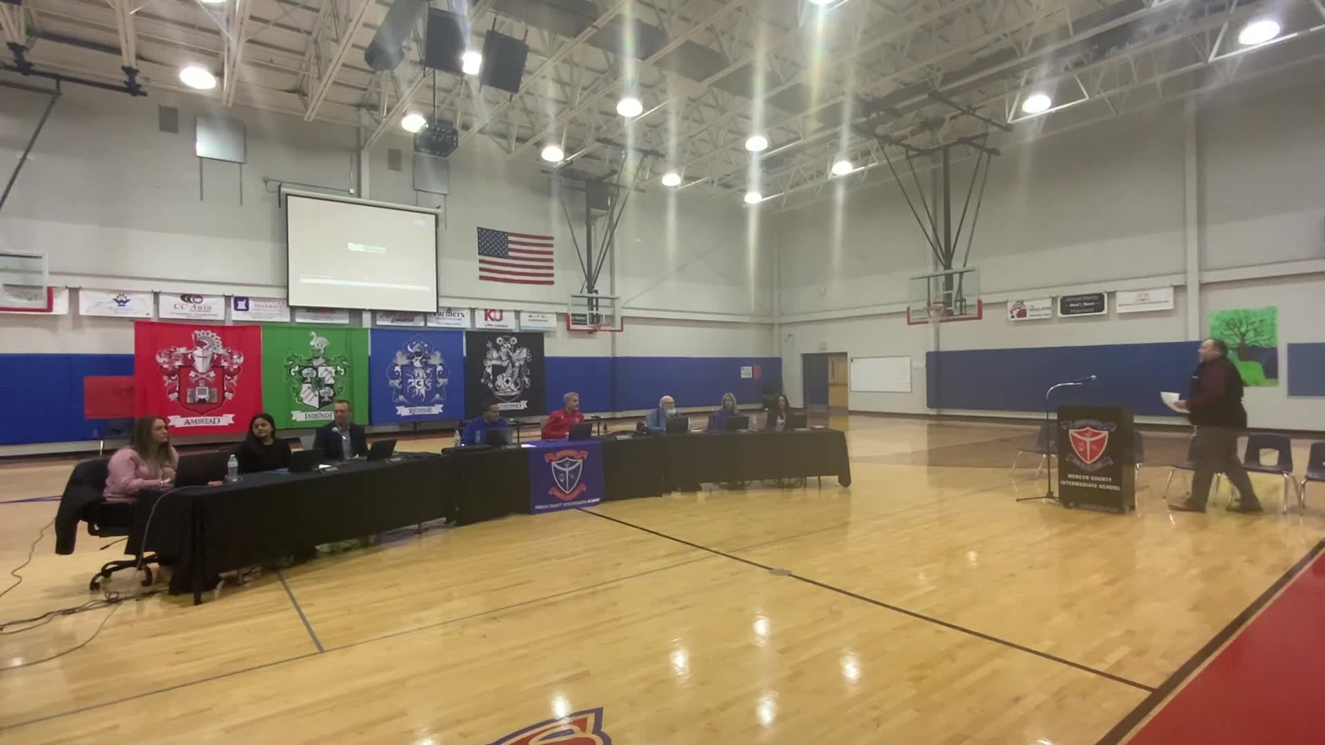 Construction update: new elementary taking shape; board discusses Whittaker Bank gym-floor sponsorship