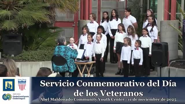 Homenaje en el Monumento a la Libertad: Santa Maria honra a sus veteranos
