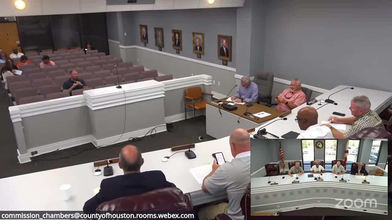 Houston County introduces new chief administrative officer, approves accessibility, AI and membership budget amendments and to join tax lawsuit