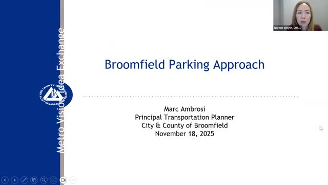 Broomfield’s targeted parking reductions aim to reduce variance requests while confronting transit limits