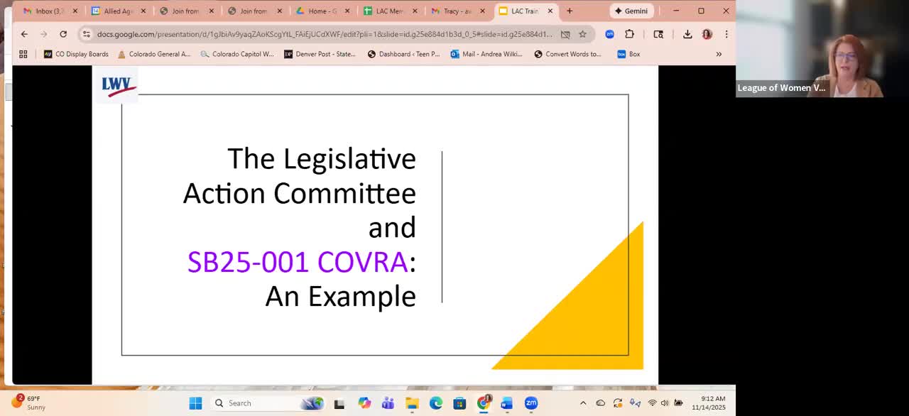 LWVCO outlines coalition role in passage of Senate Bill 25-001, Colorado Voting Rights Act