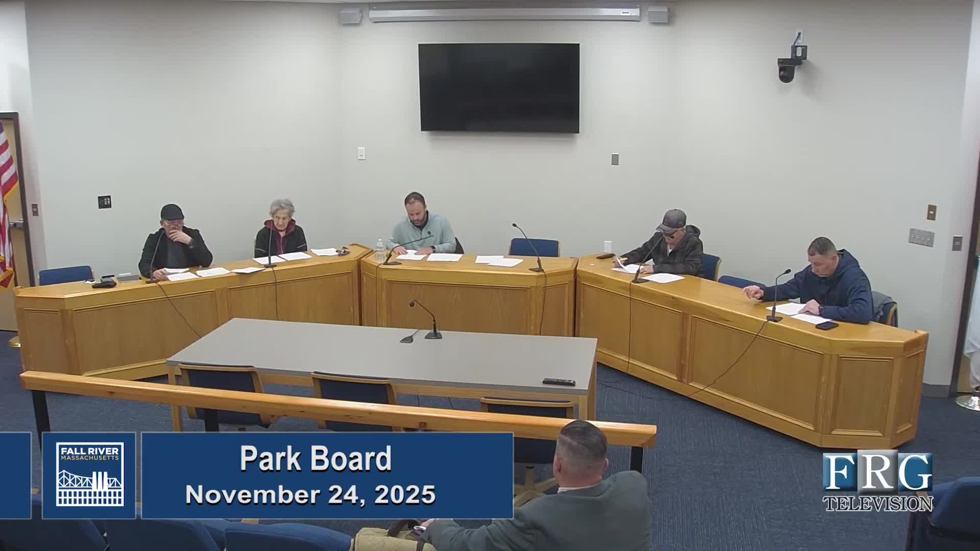 Park board approves minutes, two tree removals and adjourns; December meeting canceled