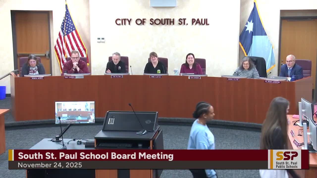 South Saint Paul student services director outlines supports, announces return to classroom
