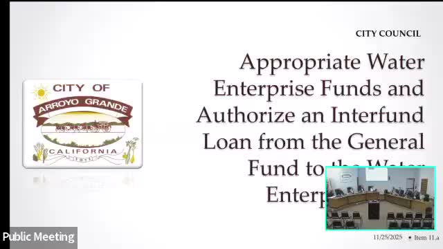 Arroyo Grande approves $1.43 million interfund loan to cover Lopez Lake litigation charge