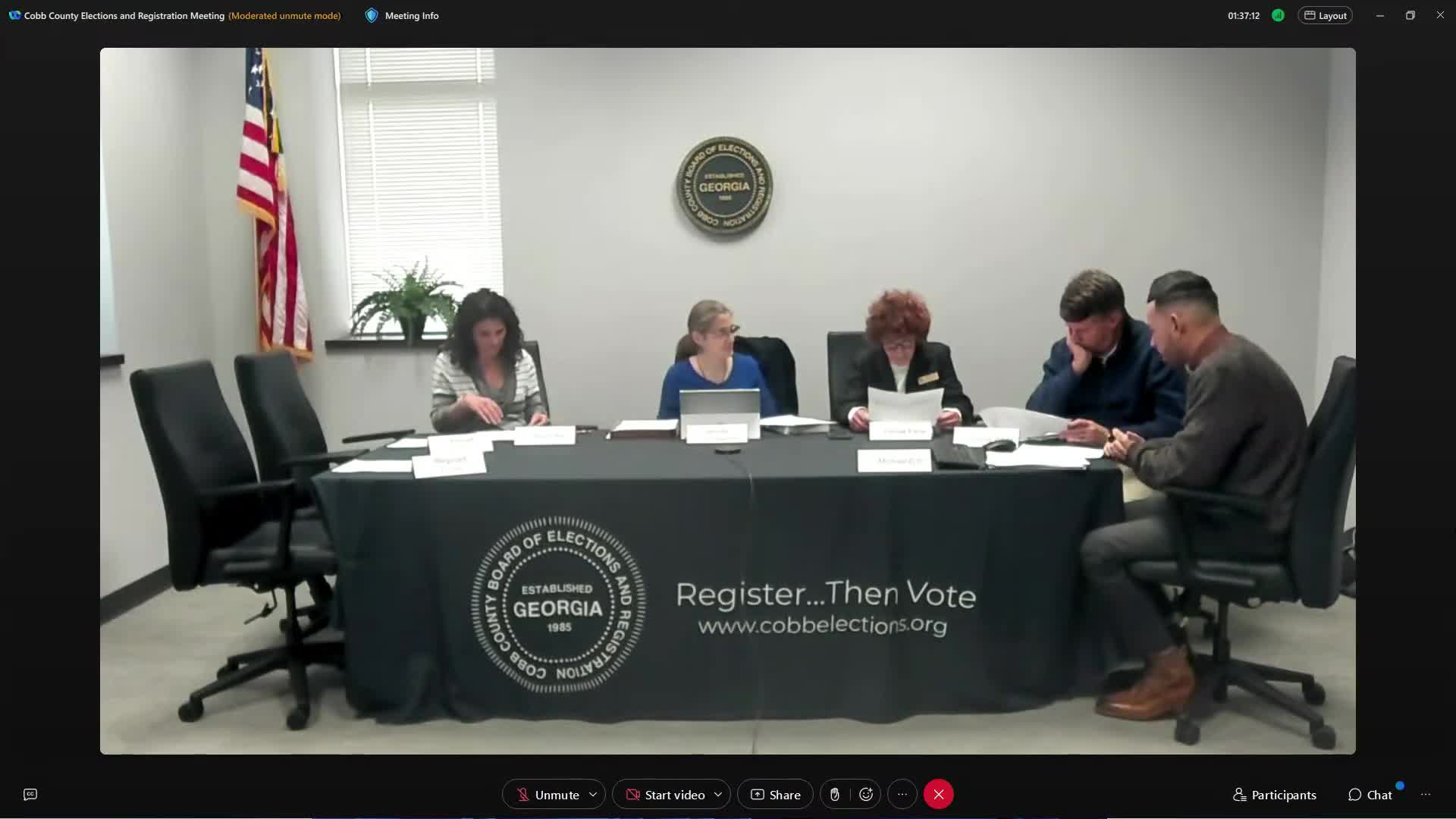 Cobb County panel approves temporary Smyrna 2A polling-place move for Dec. 16 runoff