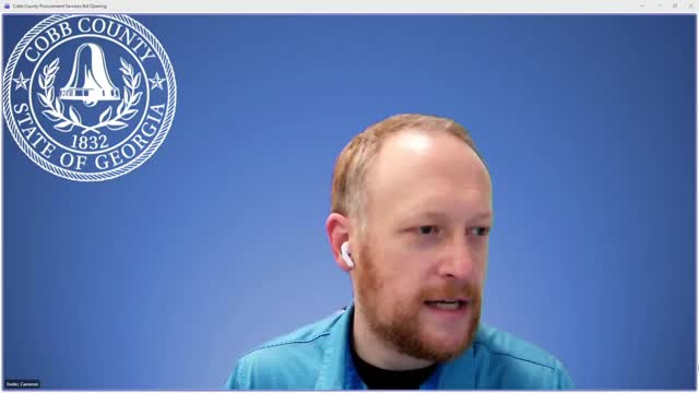 Single vendor response for Cobb County ITB covering paper and polystyrene products