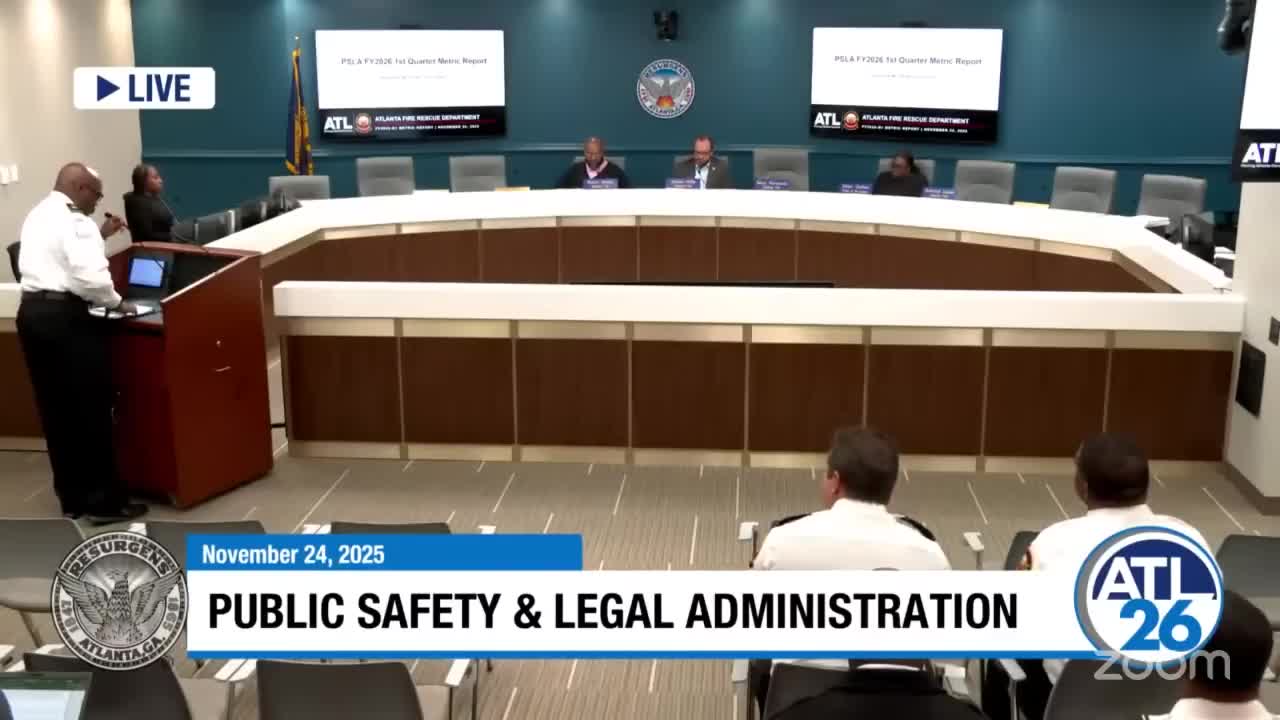 Atlanta Fire Rescue reports hiring gains, apparatus orders and station work