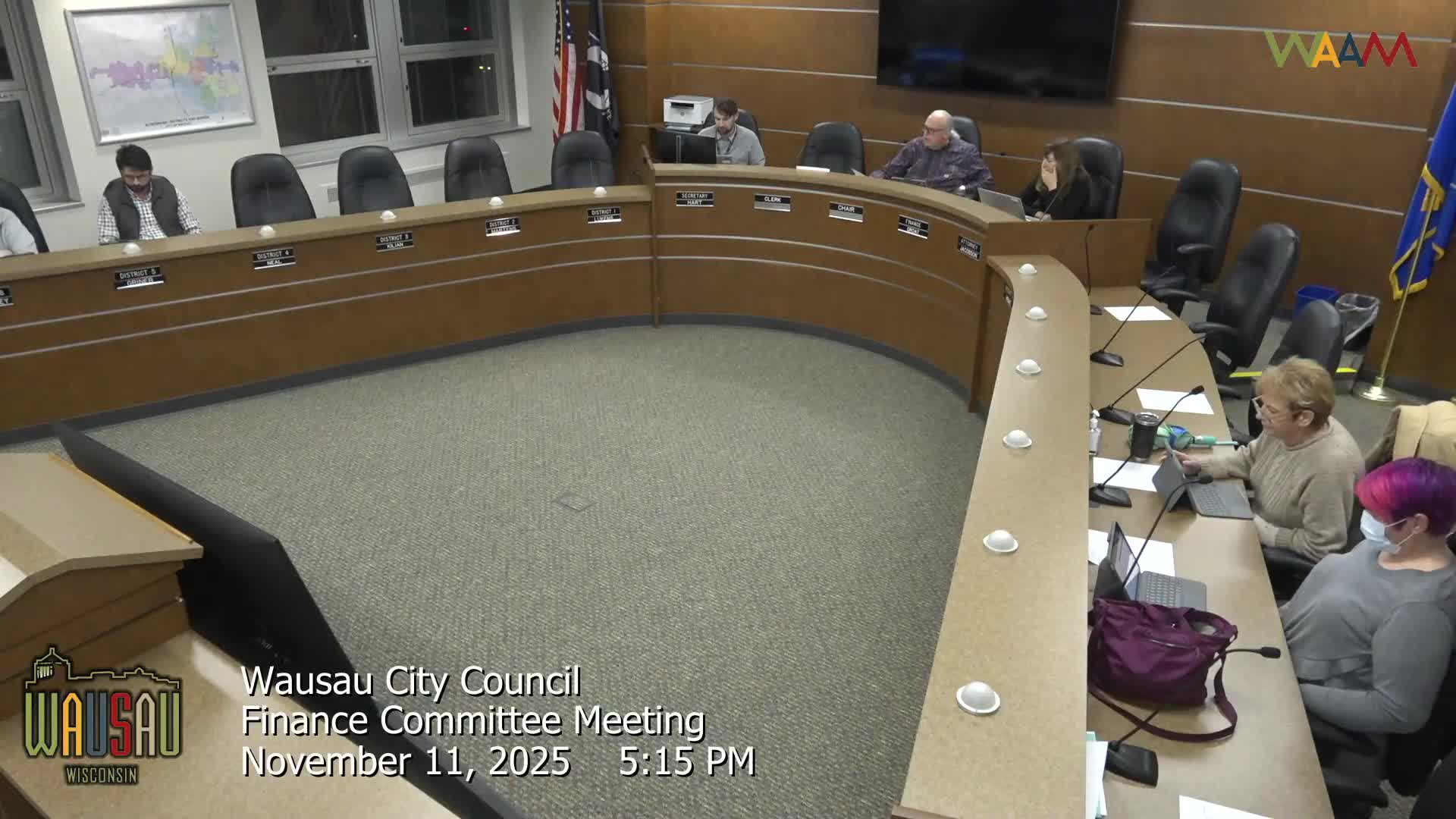 Wausau finance committee approves routine contracts, budget modification and $1 lease extension