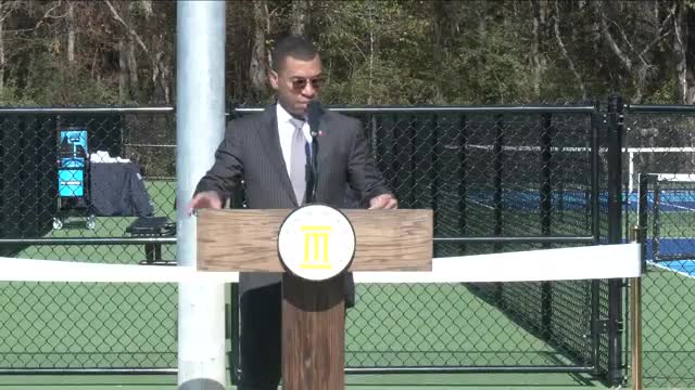 Montgomery opens 12-court pickleball complex at Fame Park; mayor teases regional health-care update