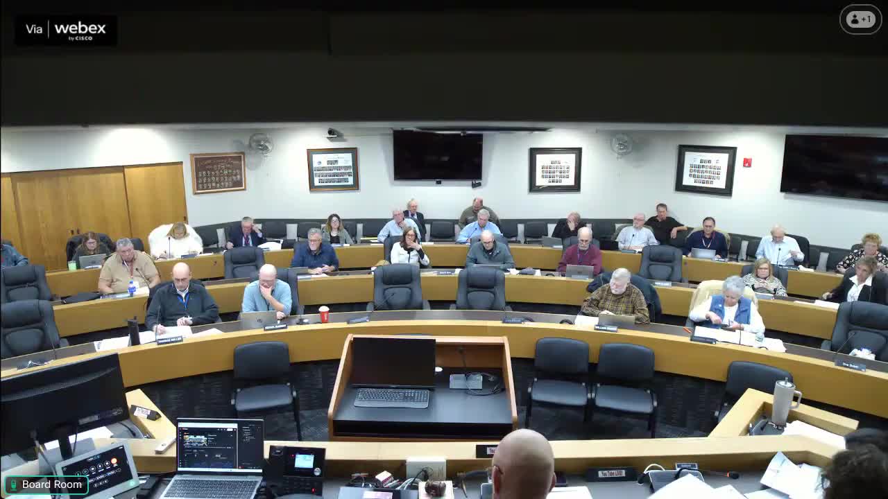 LaSalle County board adopts 2025–26 budget and levy after debate over pension levies and one-time funds
