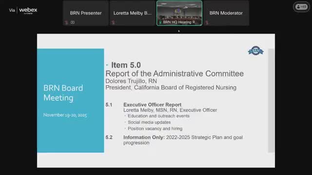 BRN executive officer flags vacancies, intervention changes and new tech to track placements