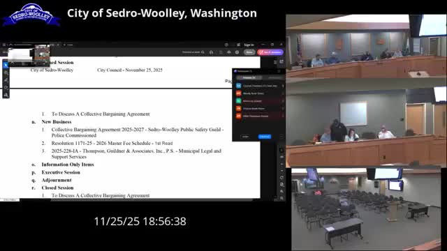 Sedro-Woolley council approves new collective bargaining agreement with Public Safety Guild for commissioned employees