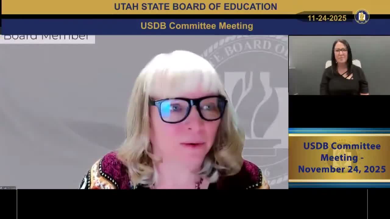 USBE standing committee rejects key PEA limits on USDB services, sends response to full board