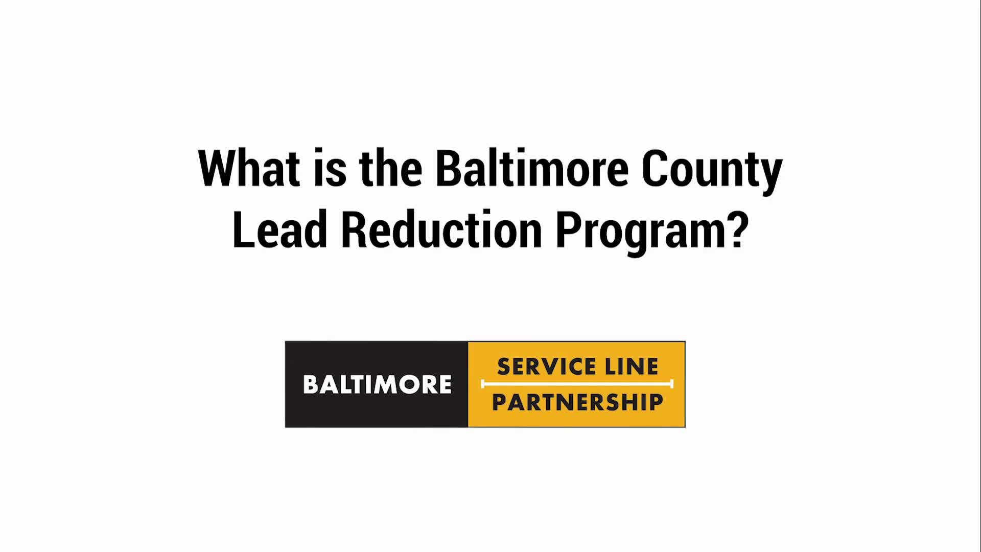 Baltimore County asks residents to complete lead service-line survey; free digs and replacements offered