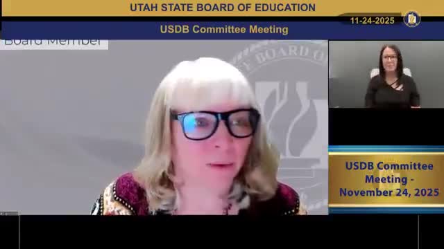 USBE USDB standing committee preserves option for 504 students, sends response to PEA recommendations to full board