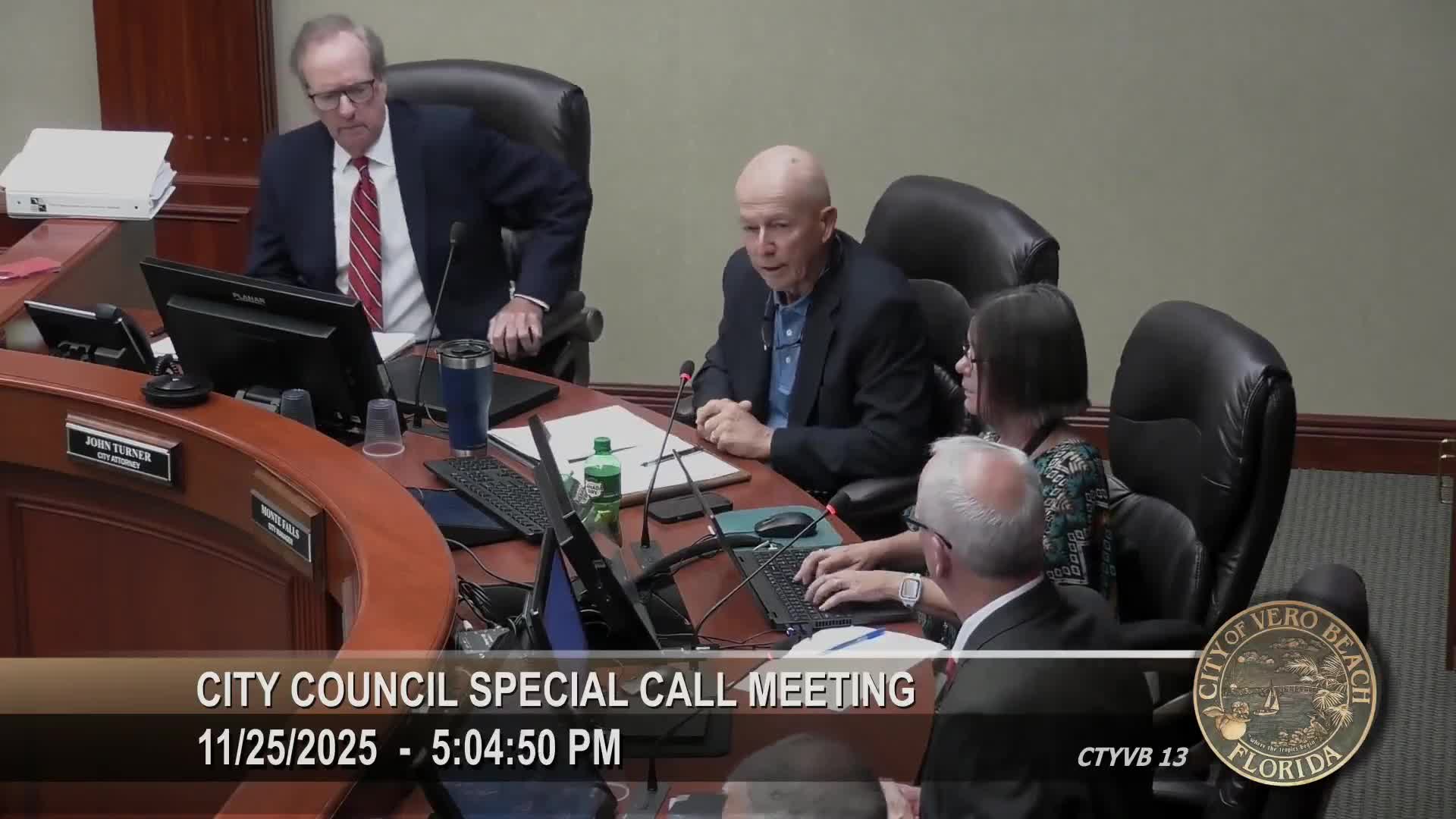 Vero Beach council corrects $174,112 ad valorem understatement, affirms millage and budget