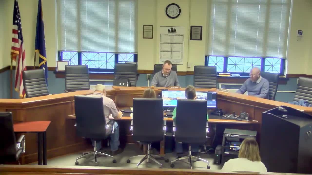 Commissioners open 2026 highway bids, table awards for highway administrator review