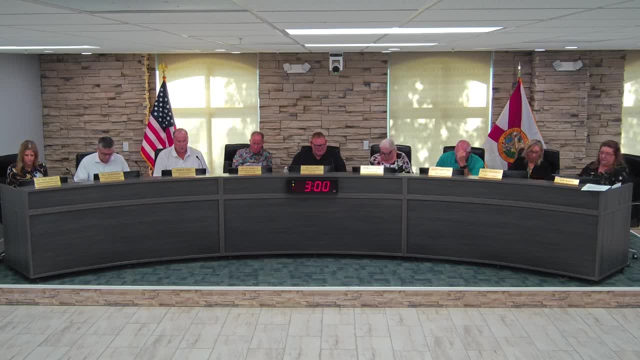 Council tables landscaping RFP award after scoring discrepancy, residents press for native-plant policy