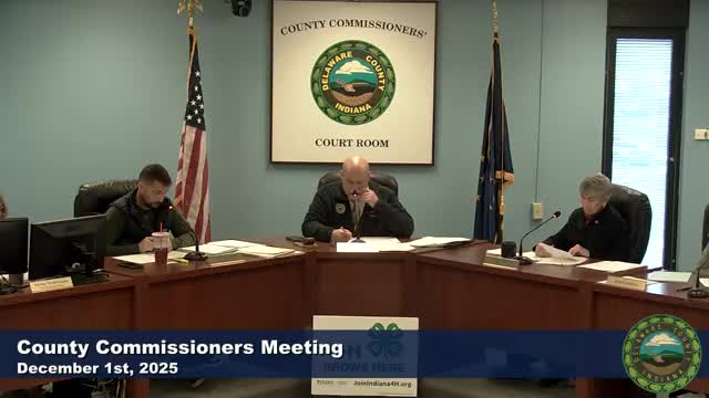 Commissioners weigh tax‑sale administrative fees and bidder fees; draft measures to council or tabled for research