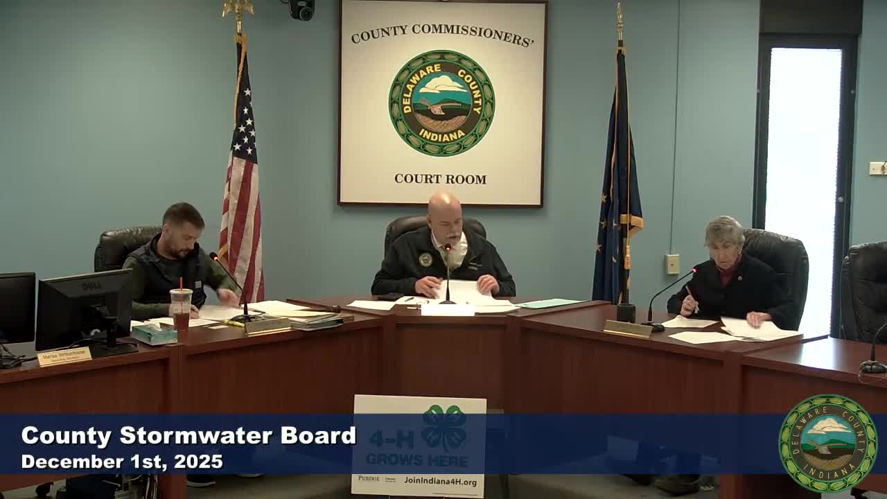 Public hearing set Dec. 10 for reconstruction of Hogg Creek regulated drain