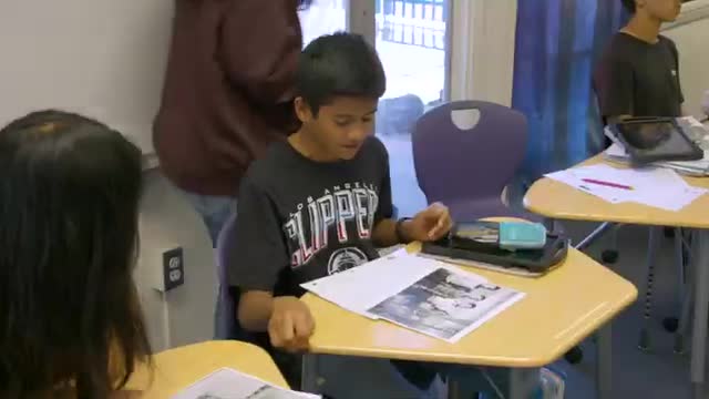 Ineligible: student classroom recording