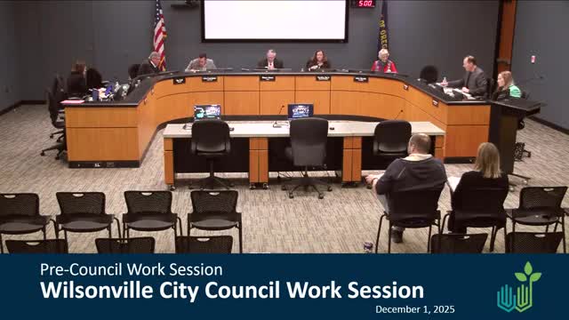 Wilsonville council reviews industrial land readiness; staff point to land aggregation and urban-renewal tools