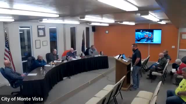 Monte Vista awards safety action plan and ArcGIS contract; ARGIS Solutions awarded $66,819 contract