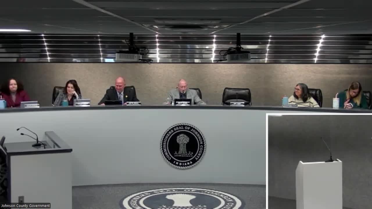 County surveyor explains drainage-code change; commission adopts amendment to allow resolution-based authority