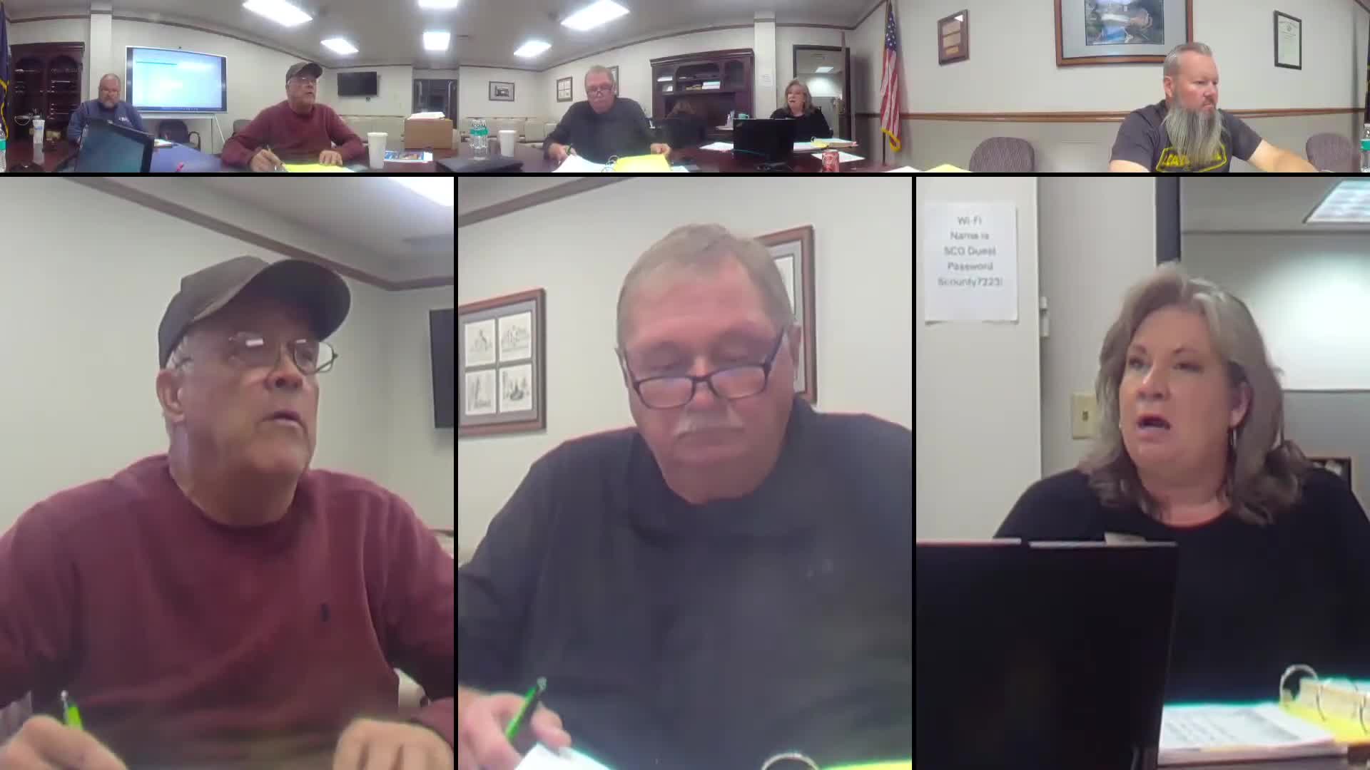 Scott County commissioners approve $618 IT transfer, continue line-by-line budget review for 2026