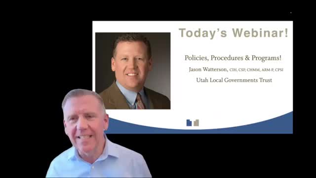 Utah Government Trust webinar: make policies readable, tailored and reviewed regularly