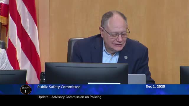 Montgomery County advisory commission urges clearer police data, revised use-of-force rules and a delayed public feed for encrypted dispatch