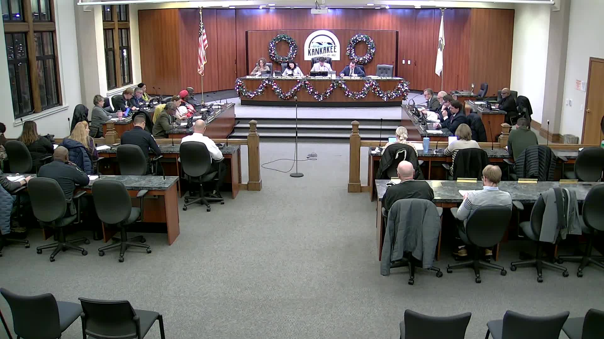 Kankakee council holds first reading of 2025–26 property tax levy; public hearing set Dec. 15