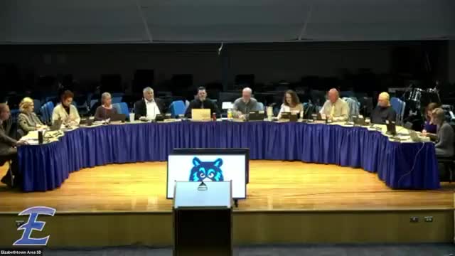 CFO briefs Elizabethtown board on state funding, PDE ‘early‑warning’ process