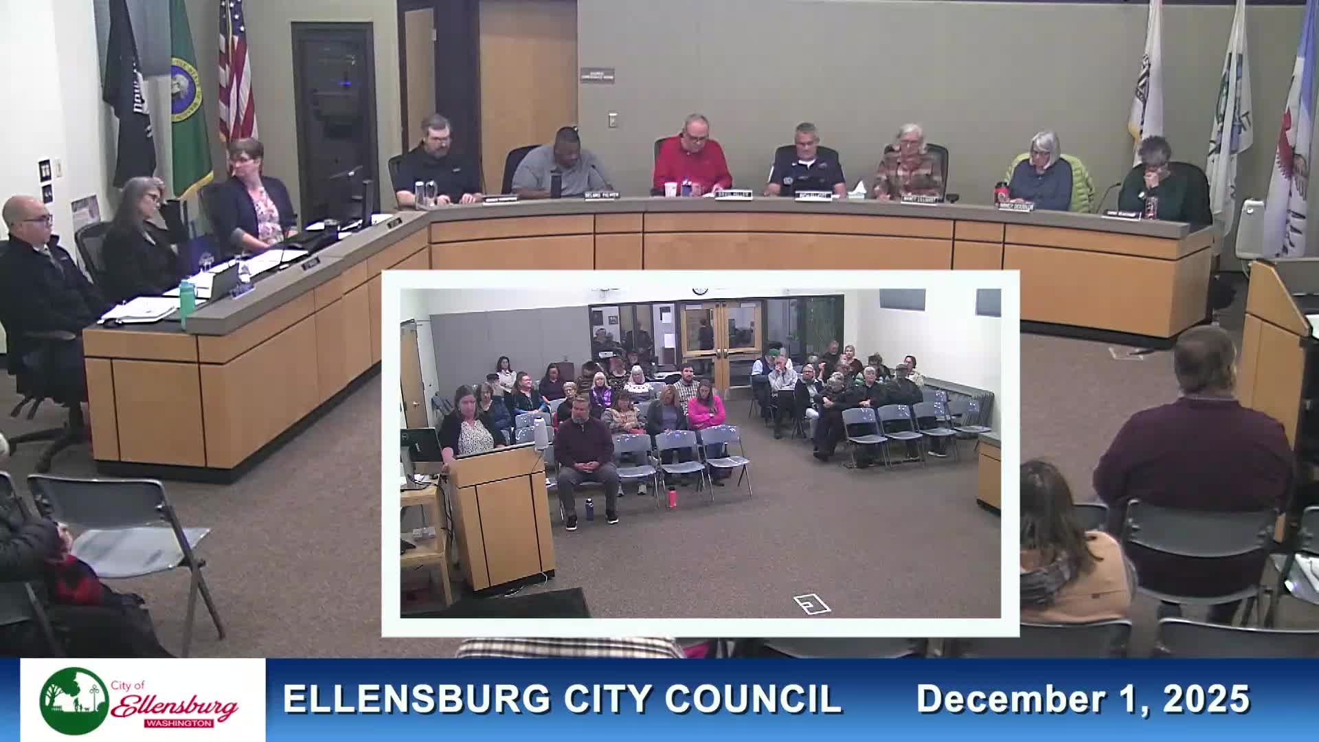 Ellensburg council approves CIP corrections and adopts supplemental 2025-26 budget