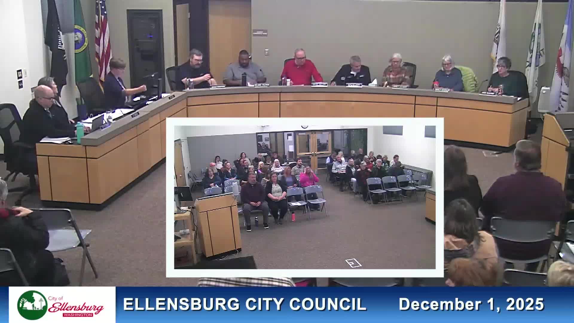 Ellensburg swears in Councilmember Palmer and appoints two members to Arts Commission