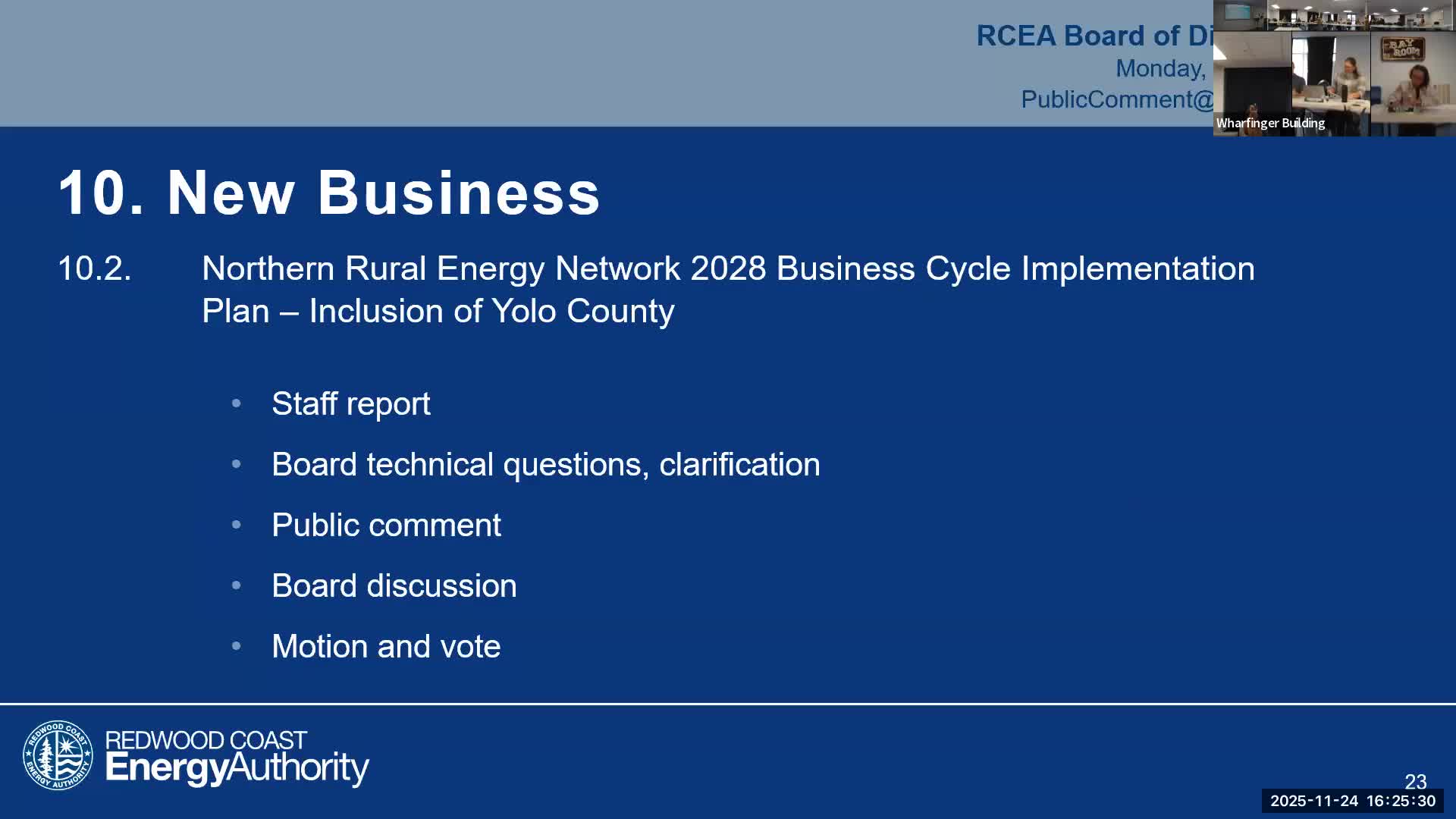 Board approves adding Yolo County as participating area in Northern Rural Energy Network 2028 plan