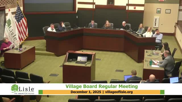 Lisle board approves extension of inspection and closing dates for 4703 Garfield Ave. sale