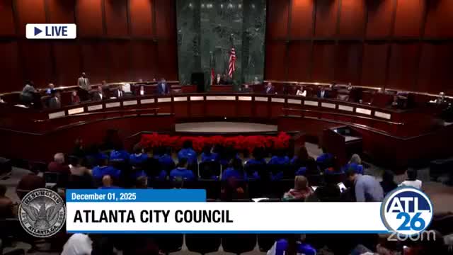 Atlanta City Council honors Howard Shook on final day of service