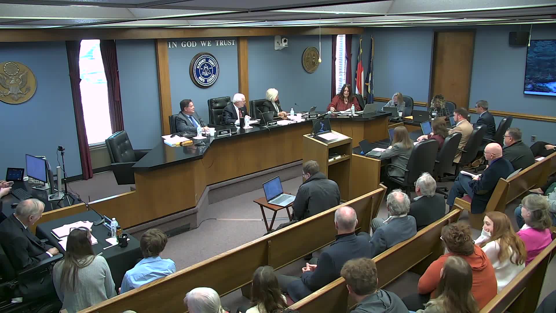 Commissioner Thompson asks for full accounting of Alamance County ICE contract and related revenue use