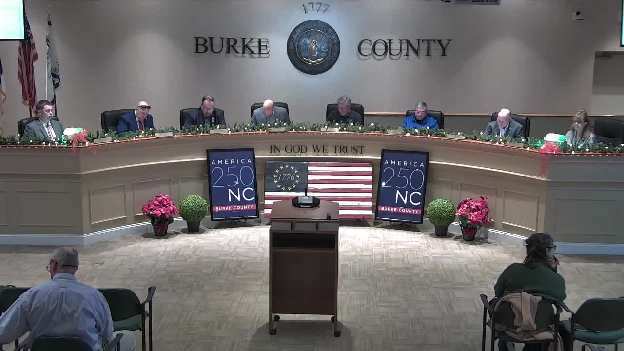 Burke County commissioners approve routine business, budget adjustments and staffing additions in pre‑agenda meeting