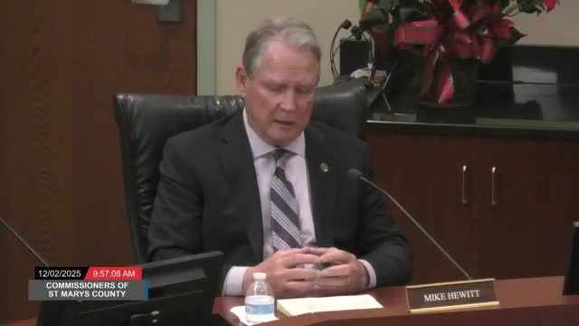 County commissioner says two seniors were stopped for parking on library lawn, urges expansion of Leonardtown Library/Garvey Senior Center parking