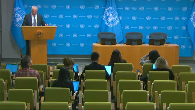 UN warns cash-flow limits could force activity withholding; reporters press on unpaid assessments and UNIFIL future