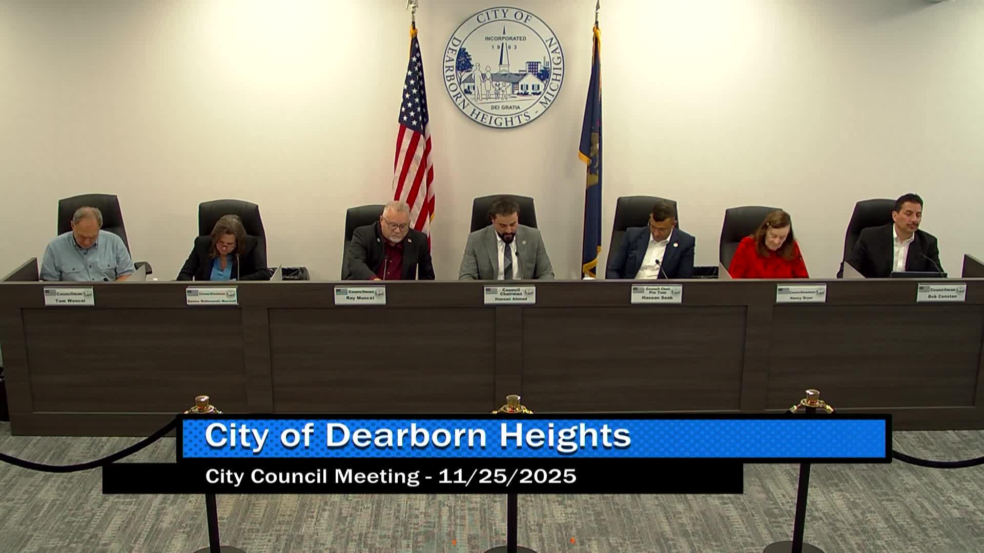 Dearborn Heights council OKs grant‑writer position, advances water‑billing and grants departments
