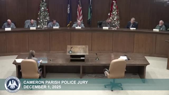 Cameron Parish police jury votes to seek Attorney General opinion on possible hospital-representation conflict